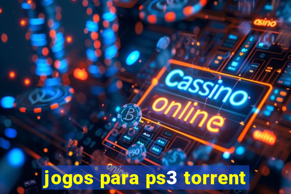 jogos para ps3 torrent